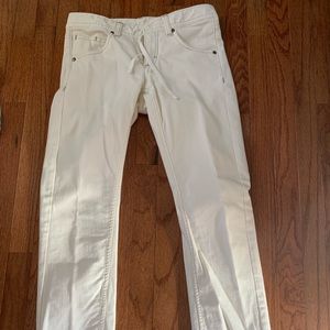 Athleta white jeans
